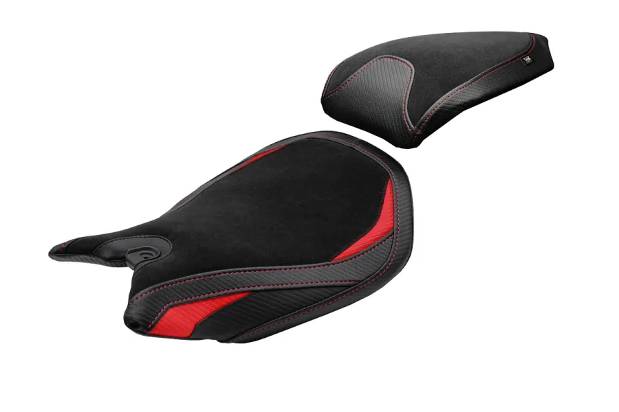 Rivestimento sella compatibile - Ducati Panigale 1299 2015-2018 - mod Dervio Velvet Comfort System
