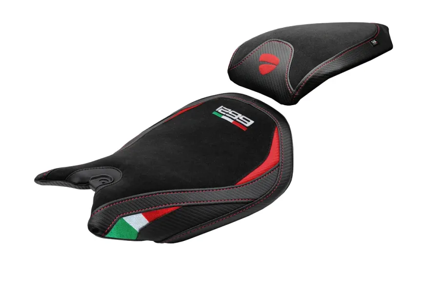 Sitzbezug kompatibel - Ducati Panigale 1299 2015-2018 - mod Dervio Velvet Comfort System