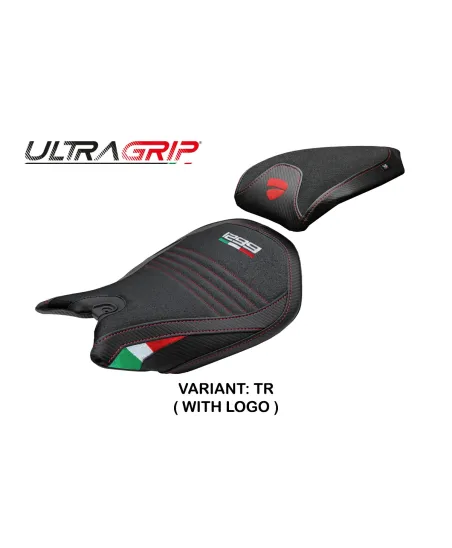 Funda de asiento compatible - Ducati Panigale 1299 2015-2018 - mod Dervio Ultragrip