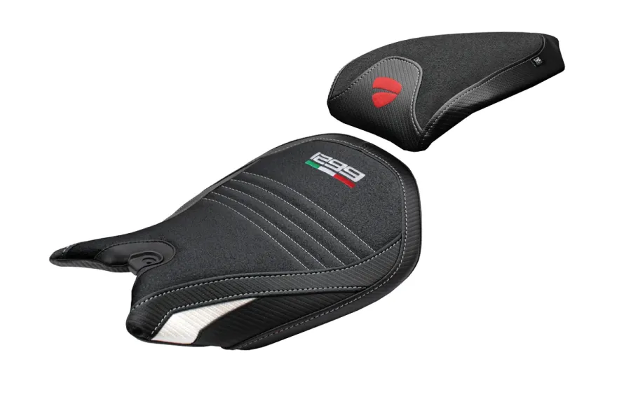 Seat cover compatible - Ducati Panigale 1299 2015-2018 - mod Dervio Ultragrip