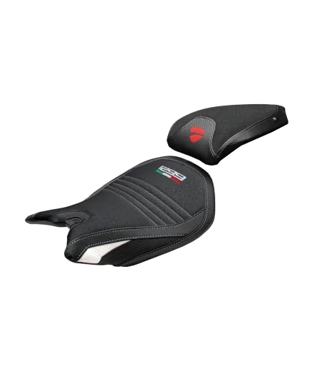 Funda de asiento compatible - Ducati Panigale 1299 2015-2018 - mod Dervio Ultragrip