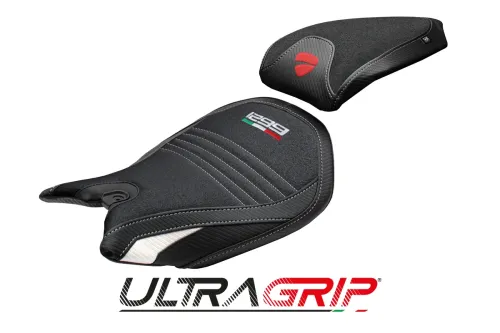 Funda de asiento compatible - Ducati Panigale 1299 2015-2018 - mod Dervio Ultragrip