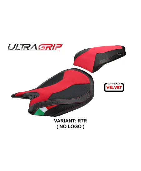 Sitzbezug kompatibel - Ducati Panigale 1299 2015-2018 - mod Dervio Velvet Ultragrip
