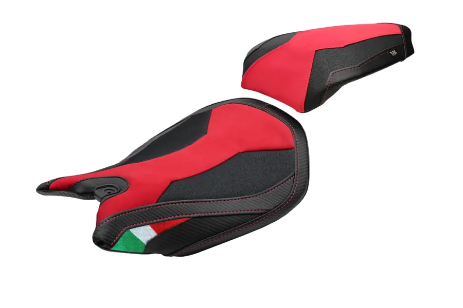 Housse de selle compatible - Ducati Panigale 1299 2015-2018 - mod Dervio Velvet Ultragrip