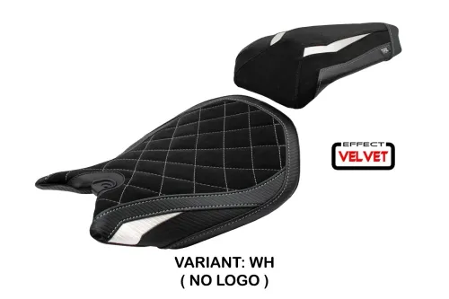 Rivestimento sella compatibile - Ducati Panigale 1299 2015-2018 - mod Dervio Velvet Special Edition 2