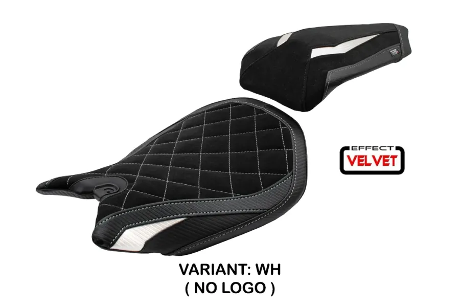 Sitzbezug kompatibel - Ducati Panigale 1299 2015-2018 - mod Dervio Velvet Special Edition