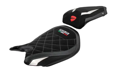 Sitzbezug kompatibel - Ducati Panigale 1299 2015-2018 - mod Dervio Velvet Special Edition