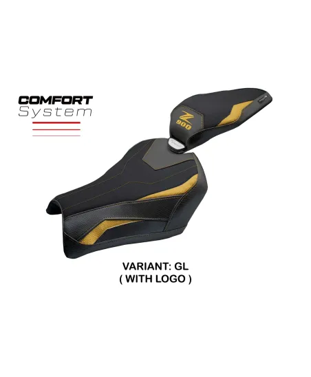 Funda de asiento compatible - Kawasaki Z 900 2025-2026 - mod Uchiko Comfort System