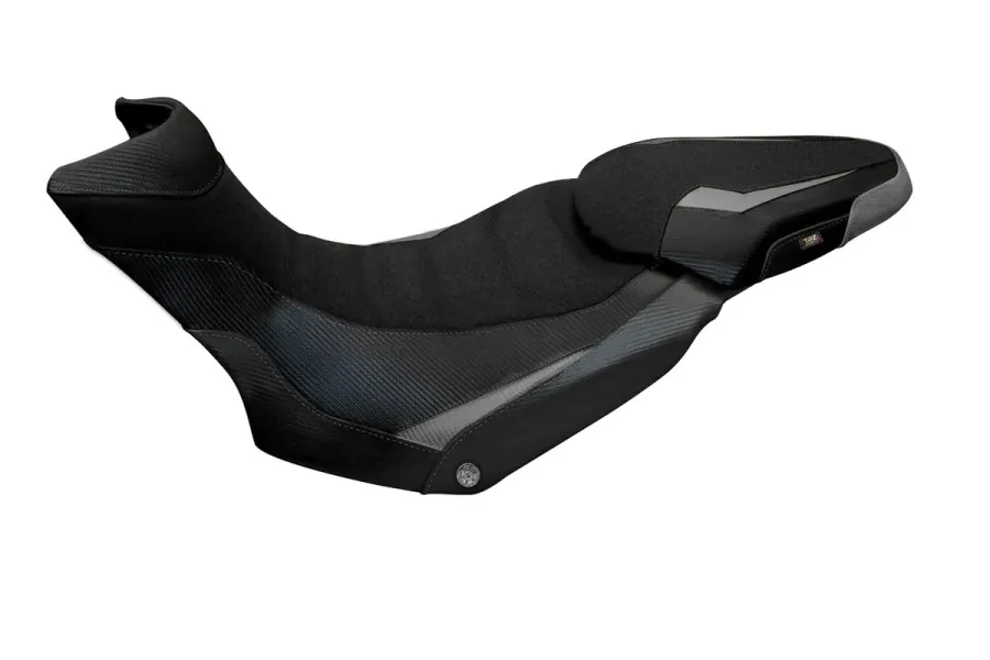 Seat cover compatible - Ducati Multistrada 1200 / 1260 Enduro 2016 - 2021 - mod Lux 2 Ultragrip