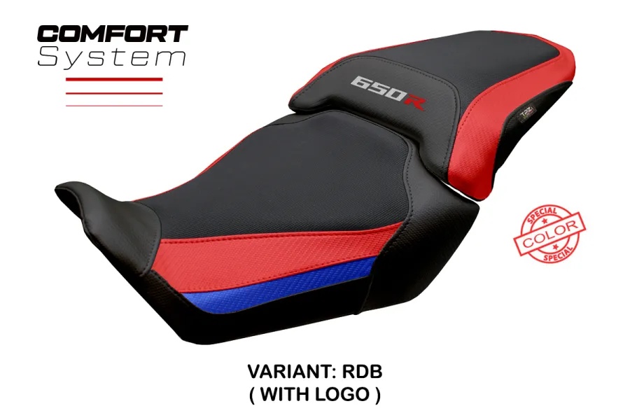 Seat cover compatible - Honda CBR 650 R 2024-2026 - mod Mali Comfort System