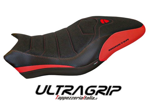 Funda de asiento compatible con Ducati Monster 797 (17-20) modelo Piombino 1 ultragrip