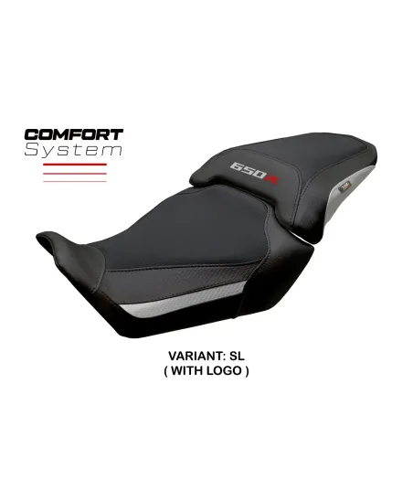 Funda de asiento compatible - Honda CB 650 R 2024-2026 - mod Kawai Comfort System