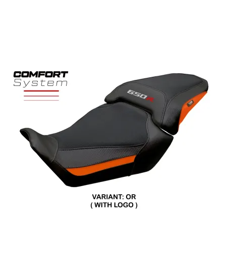 Funda de asiento compatible - Honda CB 650 R 2024-2026 - mod Kawai Comfort System
