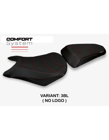Funda de asiento compatible con Honda CB 500 F (12-15) modelo Cenesi comfort system