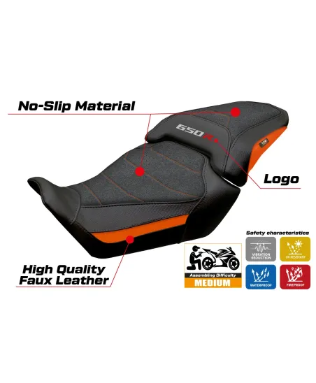 Sitzbezug kompatibel - Honda CB 650 R 2024-2026 - mod Kawai Ultragrip