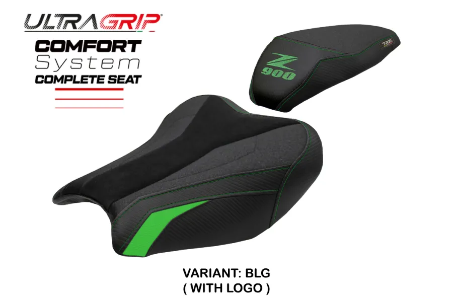 Sella completa compatibile - Kawasaki Z 900 2017-2024 - mod Liaka Ultragrip Comfort - Standard
