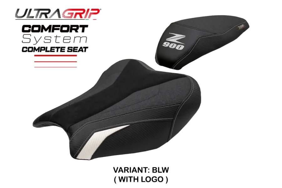 Komplette Sitzbank kompatibel - Kawasaki Z 900 2017-2024 - mod Liaka Ultragrip Comfort - Standard