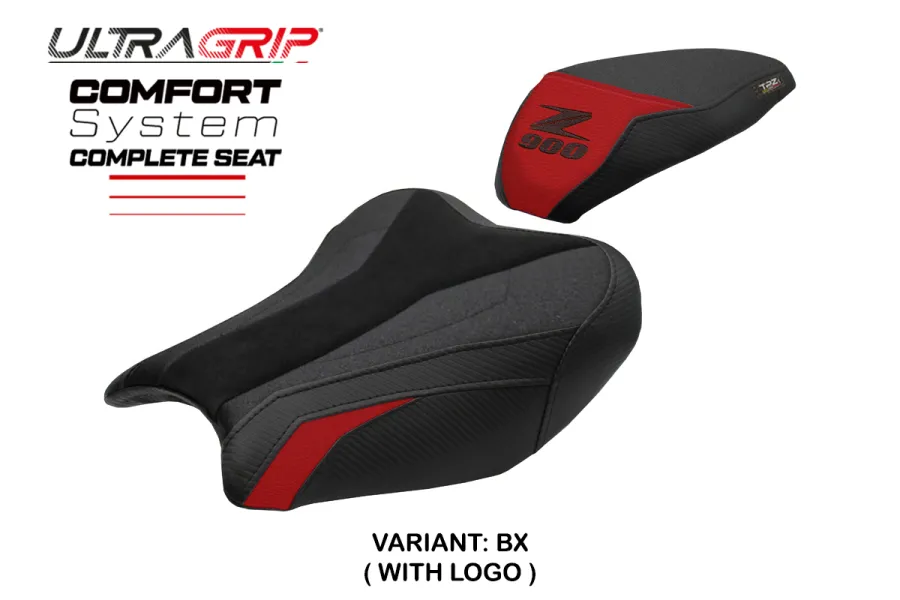 Sella completa compatibile - Kawasaki Z 900 2017-2024 - mod Liaka Ultragrip Comfort - Standard