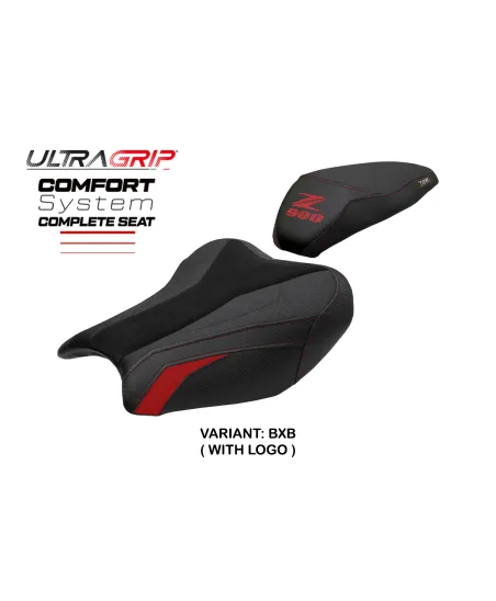 Komplette Sitzbank kompatibel - Kawasaki Z 900 2017-2024 - mod Liaka Ultragrip Comfort - Standard