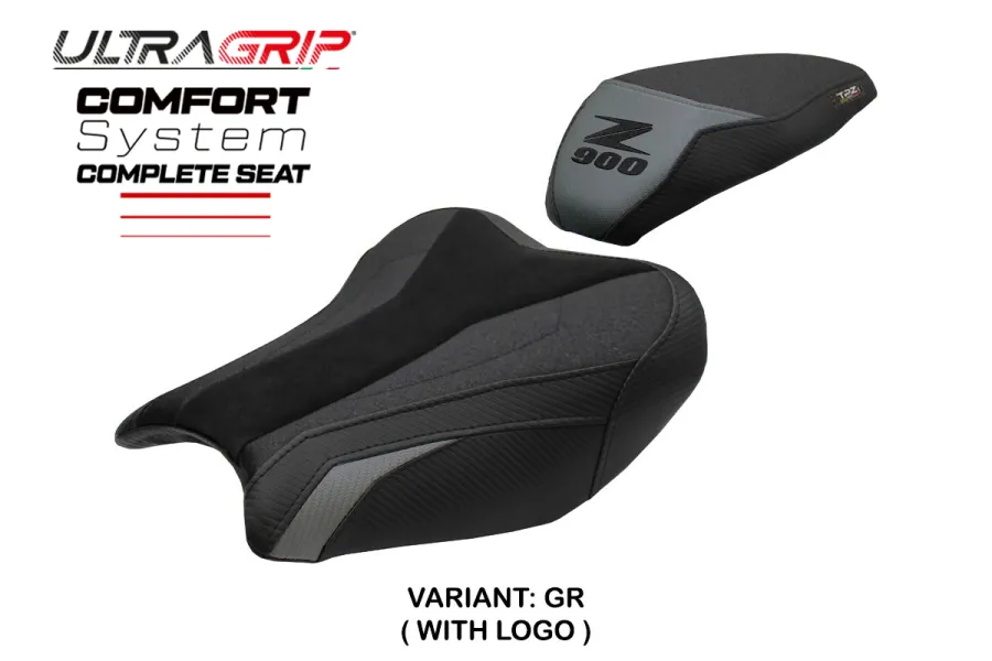 Sella completa compatibile - Kawasaki Z 900 2017-2024 - mod Liaka Ultragrip Comfort - Standard