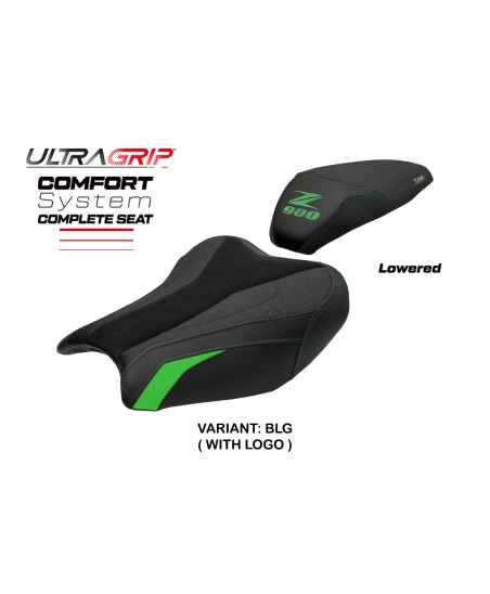 Sella completa compatibile - Kawasaki Z 900 2017-2024 - mod Liaka Ultragrip Comfort - Ribassata