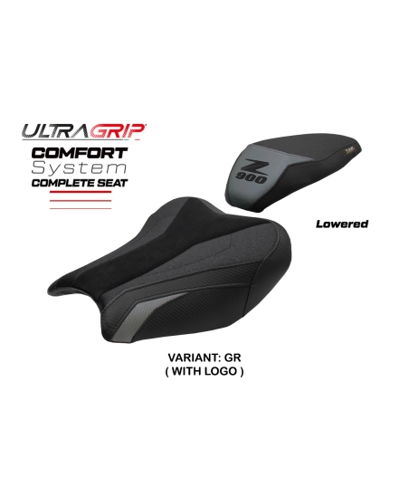 Sella completa compatibile - Kawasaki Z 900 2017-2024 - mod Liaka Ultragrip Comfort - Ribassata
