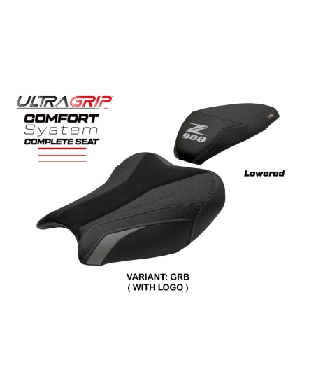 Sella completa compatibile - Kawasaki Z 900 2017-2024 - mod Liaka Ultragrip Comfort - Ribassata