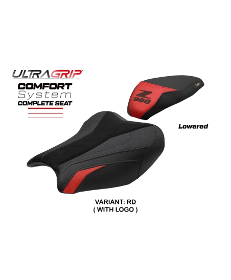 Sella completa compatibile - Kawasaki Z 900 2017-2024 - mod Liaka Ultragrip Comfort - Ribassata