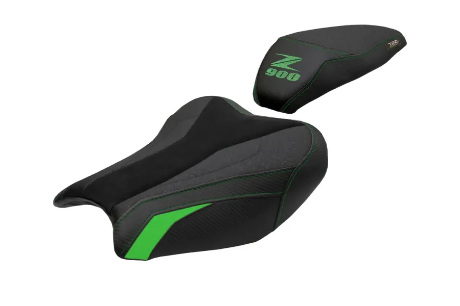 Complete seat compatible - Kawasaki Z 900 2017-2024 - mod Liaka Ultragrip Comfort - Lowered