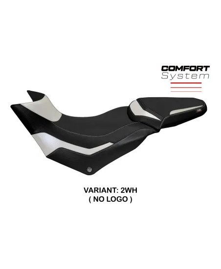 Funda de asiento compatible Ducati Multistrada 950 (17-21) modelo Praga 1 comfort system
