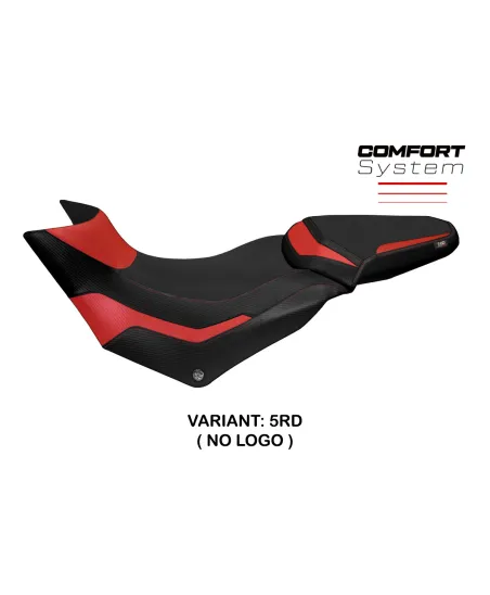 Housse de selle compatible Ducati Multistrada 950 (17-21) modèle Praga 1 comfort system