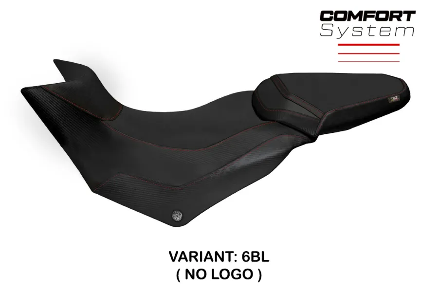 Rivestimento sella compatibile Ducati Multistrada 950 (17-21) modello Praga 1 comfort system