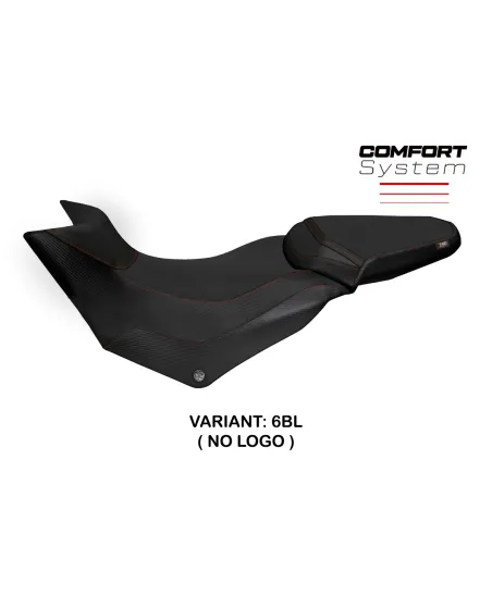 Housse de selle compatible Ducati Multistrada 950 (17-21) modèle Praga 1 comfort system