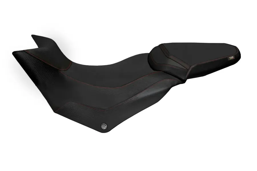 Housse de selle compatible - Ducati Multistrada 950 2017 - 2021 - mod Praga 1 Comfort System