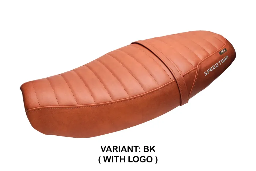 Funda de asiento compatible - Triumph Speed Twin 1200 2019-2026 - mod Bomlo