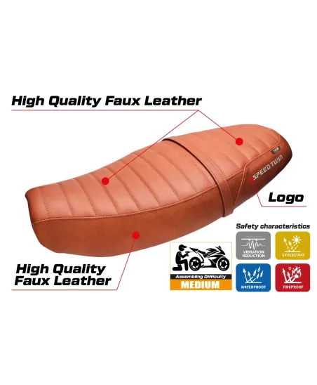 Seat cover compatible - Triumph Speed Twin 1200 2019-2026 - mod Bomlo