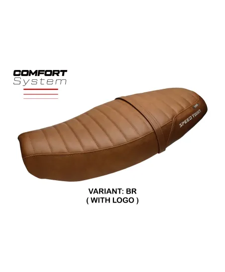 Funda de asiento compatible - Triumph Speed Twin 1200 2019-2026 - mod Bomlo Comfort System