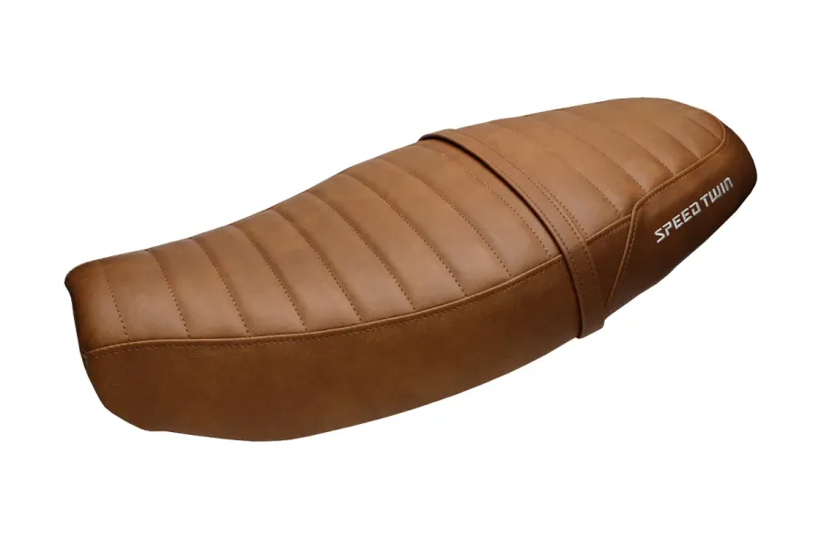 Housse de selle compatible - Triumph Speed Twin 1200 2019-2026 - mod Bomlo Comfort System