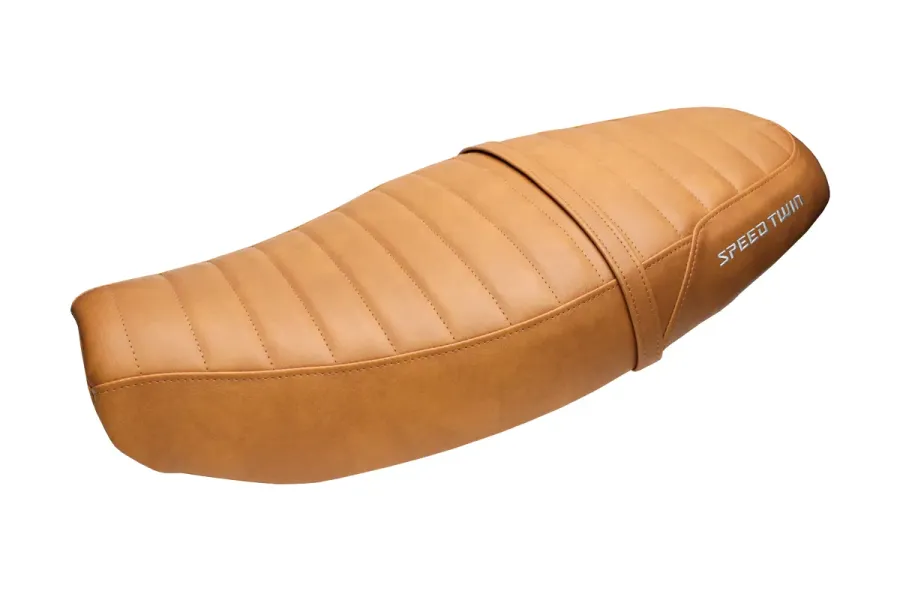 Housse de selle compatible - Triumph Speed Twin 1200 2019-2026 - mod Bomlo Comfort System