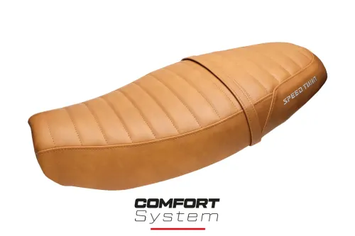 Rivestimento sella compatibile - Triumph Speed Twin 1200 2019-2026 - mod Bomlo Comfort System