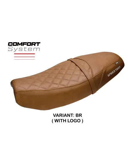 Rivestimento sella compatibile - Triumph Speed Twin 1200 2019-2026 - mod Tamra Comfort System