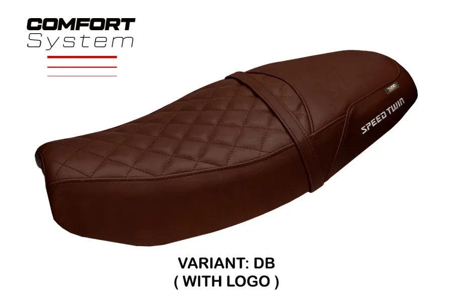 Sitzbezug kompatibel - Triumph Speed Twin 1200 2019-2026 - mod Tamra Comfort System