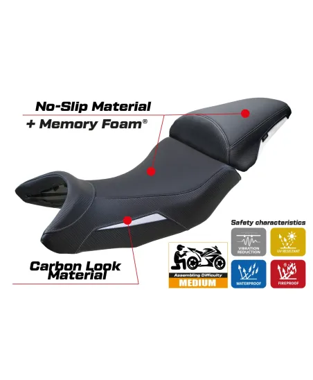 Rivestimento sella compatibile - Honda NT 2021-2025 - mod Hita Comfort System