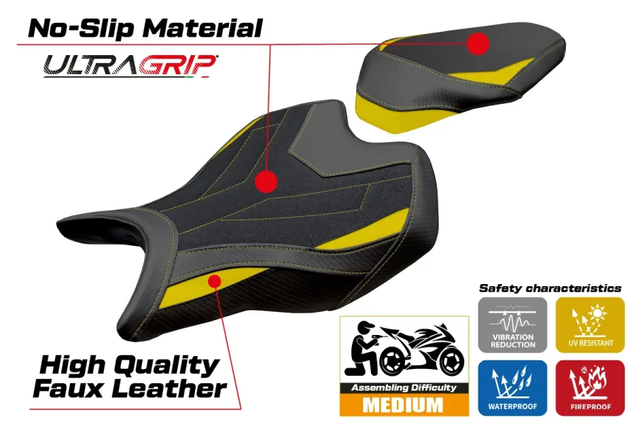 Sitzbezug kompatibel - Ducati Panigale V2 2025 - mod Asia Ultragrip