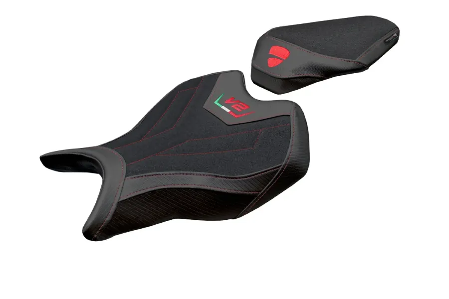 Rivestimento sella compatibile - Ducati Panigale V2 2025-2026 - mod Asia Ultragrip