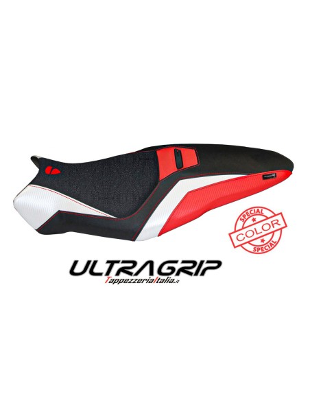 Funda de asiento compatible con Ducati Monster 1200 R (16-19) modelo Toledo special color ultragrip