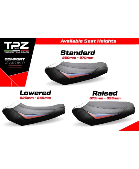 Komplette Sitzbank kompatibel - BMW R 1300 GS 2023-2026 - mod Dorfen Complete Comfort System Plus - Standard