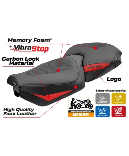 Sitzbezug kompatibel - BMW R 1300 RT 2025-2026 - mod Bethel Comfort System Plus
