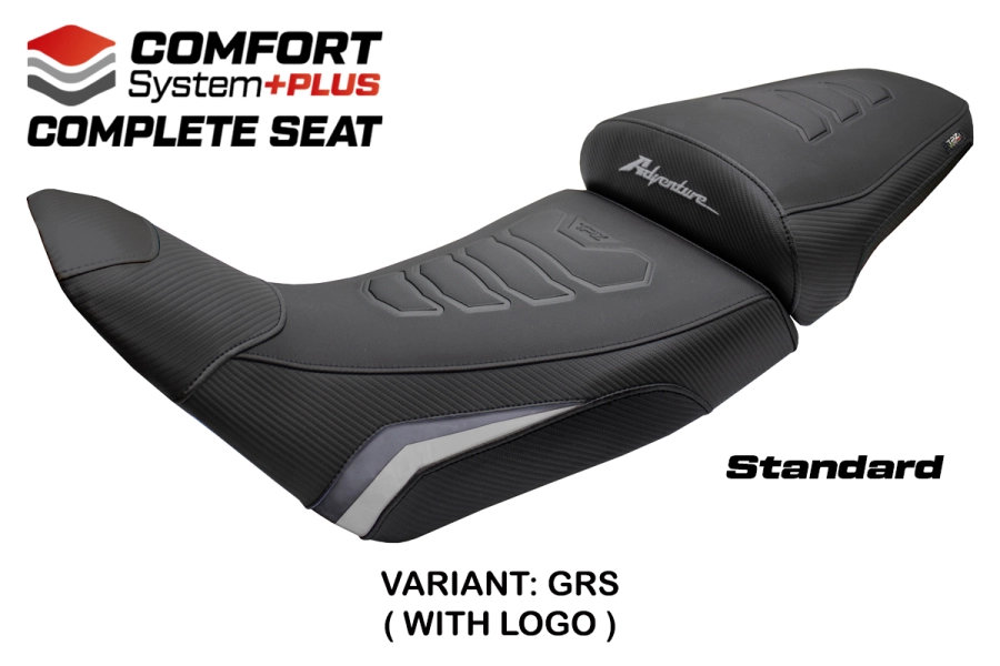 Komplette Sitzbank kompatibel - Honda Africa Twin 1100 2020-2026 - mod Asmara Comfort System Plus - Standard
