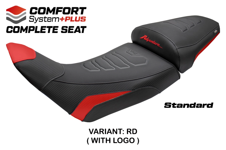 Komplette Sitzbank kompatibel - Honda Africa Twin 1100 2020-2026 - mod Asmara Comfort System Plus - Standard